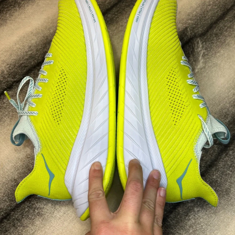 Hoka One One Carbon X 3 Billowing Sail Evening Primrose Athletic Running Sneaker